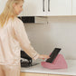 Multi-Angle Tablet Holder Compatible with iPads Lazy Holder Stand for Bed and Desk with 2 Pockets
