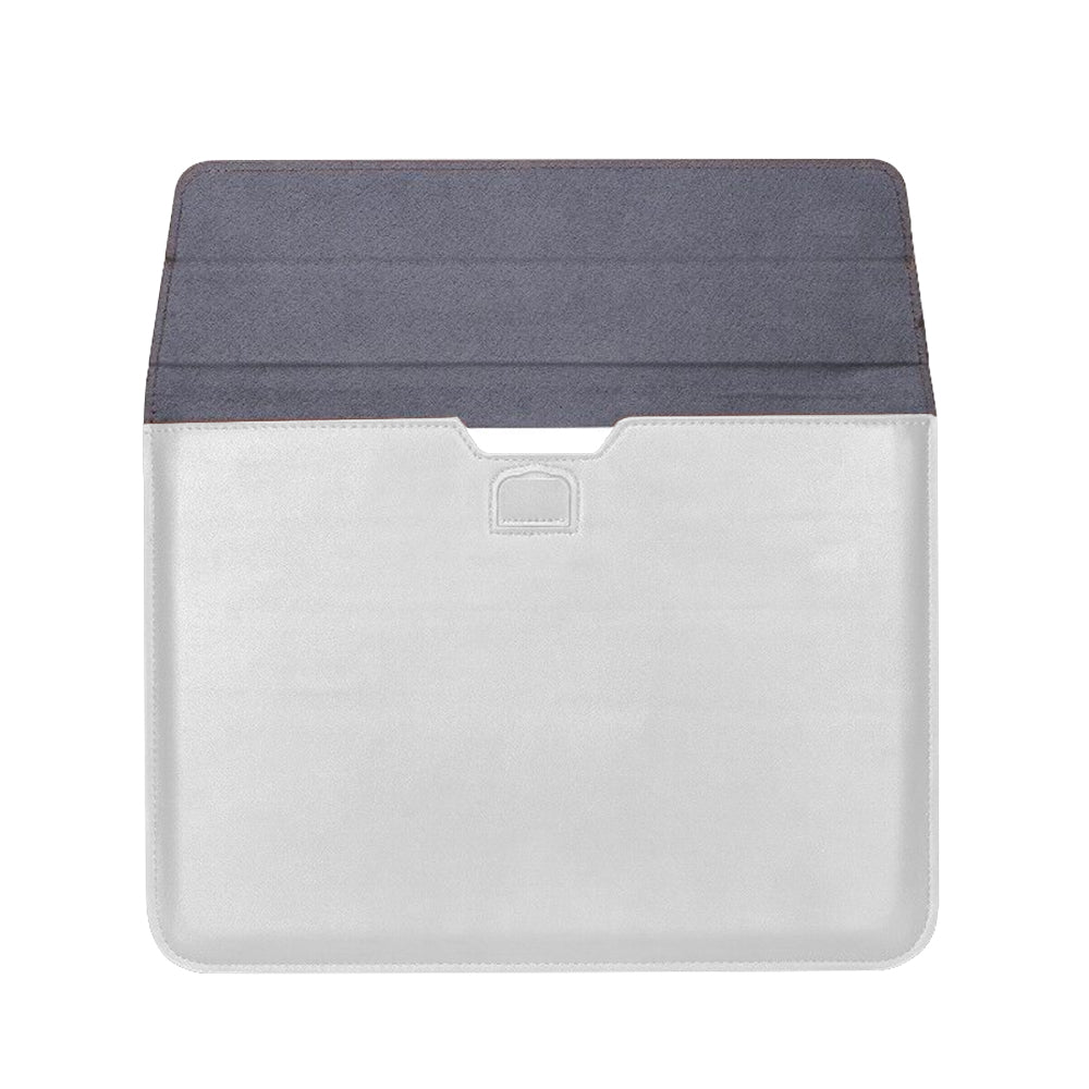 2Pcs PU Leather Sleeve Case Laptop Bag with Stand for Macbook 11 13 15 inches