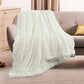 Solid Double-Sided Fuzzy Shaggy Blanket