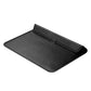 2Pcs PU Leather Sleeve Case Laptop Bag with Stand for Macbook 11 13 15 inches