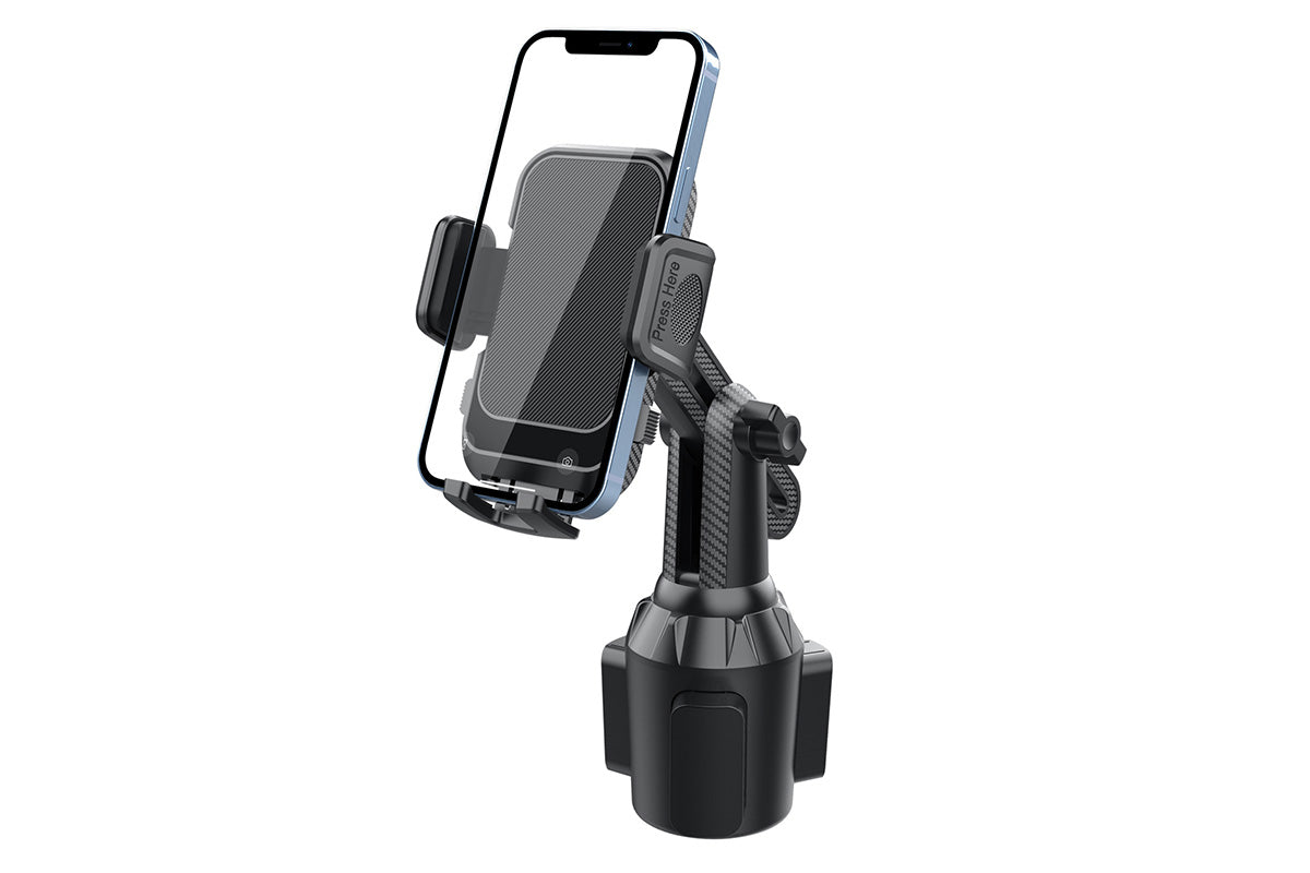 Cup Phone Mount for Car Universal Phone Cradle Holder with Long Adjustable Neck