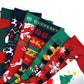 12 Pairs Christmas Sock Advent Calendar Blind Box 24 Days Countdown Calendar