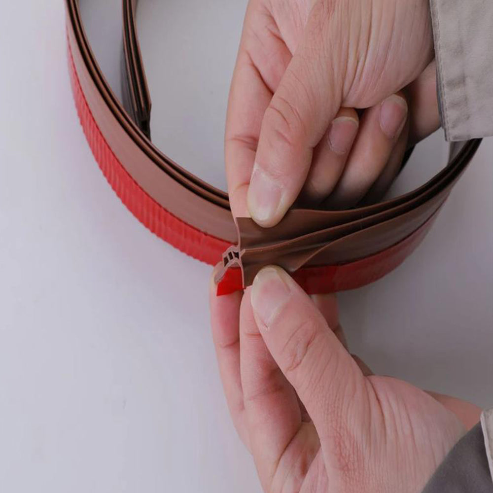3 Self-adhesive Silicone Door Draft Seal Strip