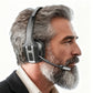 Bluetooth Headset Wireless Headphones with Mic for Trucker Driver Office
