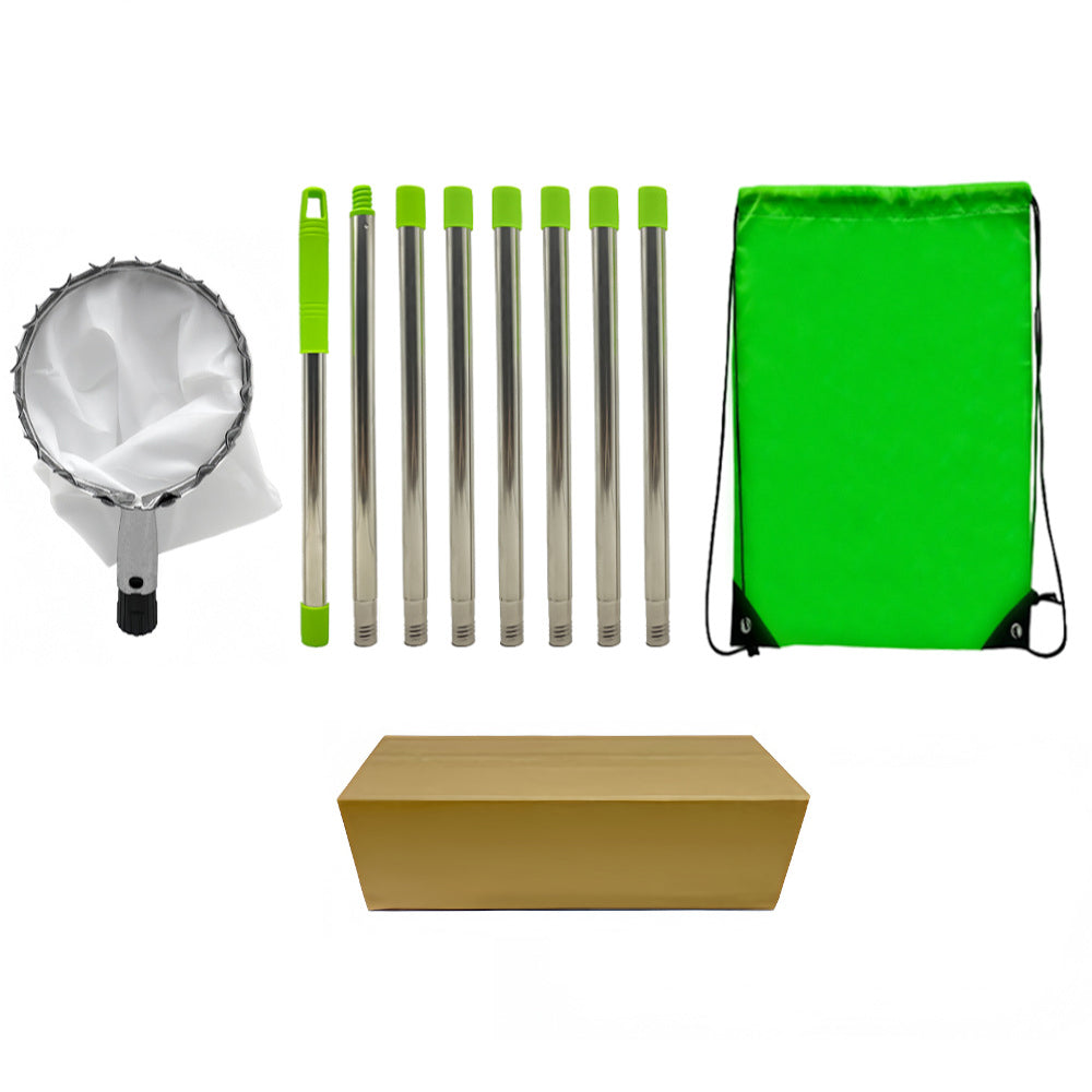 Fruit Picking Tool with Basket and Detachable Extended Handle
