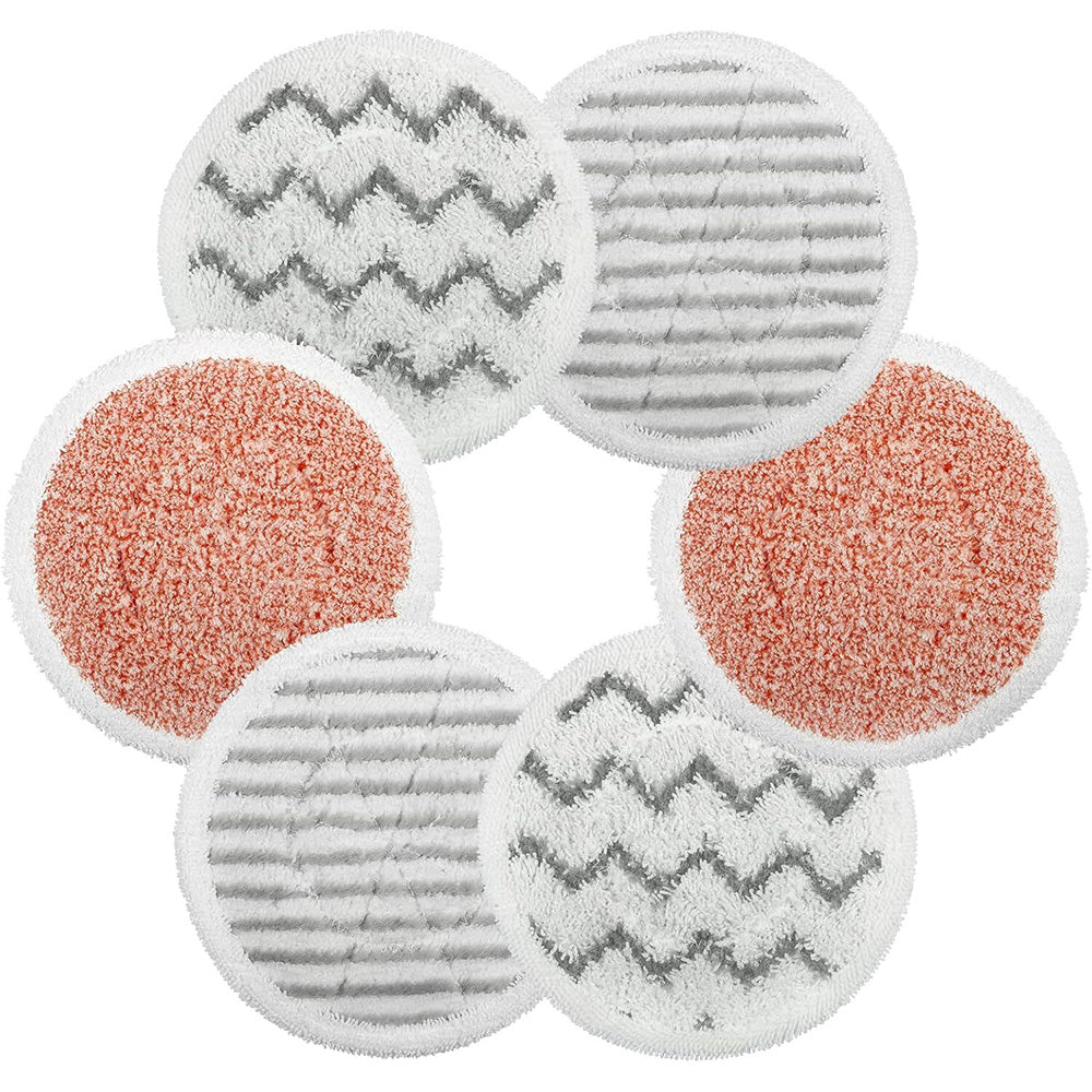 6Pcs Steam Mop Replacement Pads Compatible with Shark Models