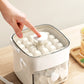 Portable 48 Grids Ice Cube Tray Mould with Lid and Storage Box Scoop Tong Set