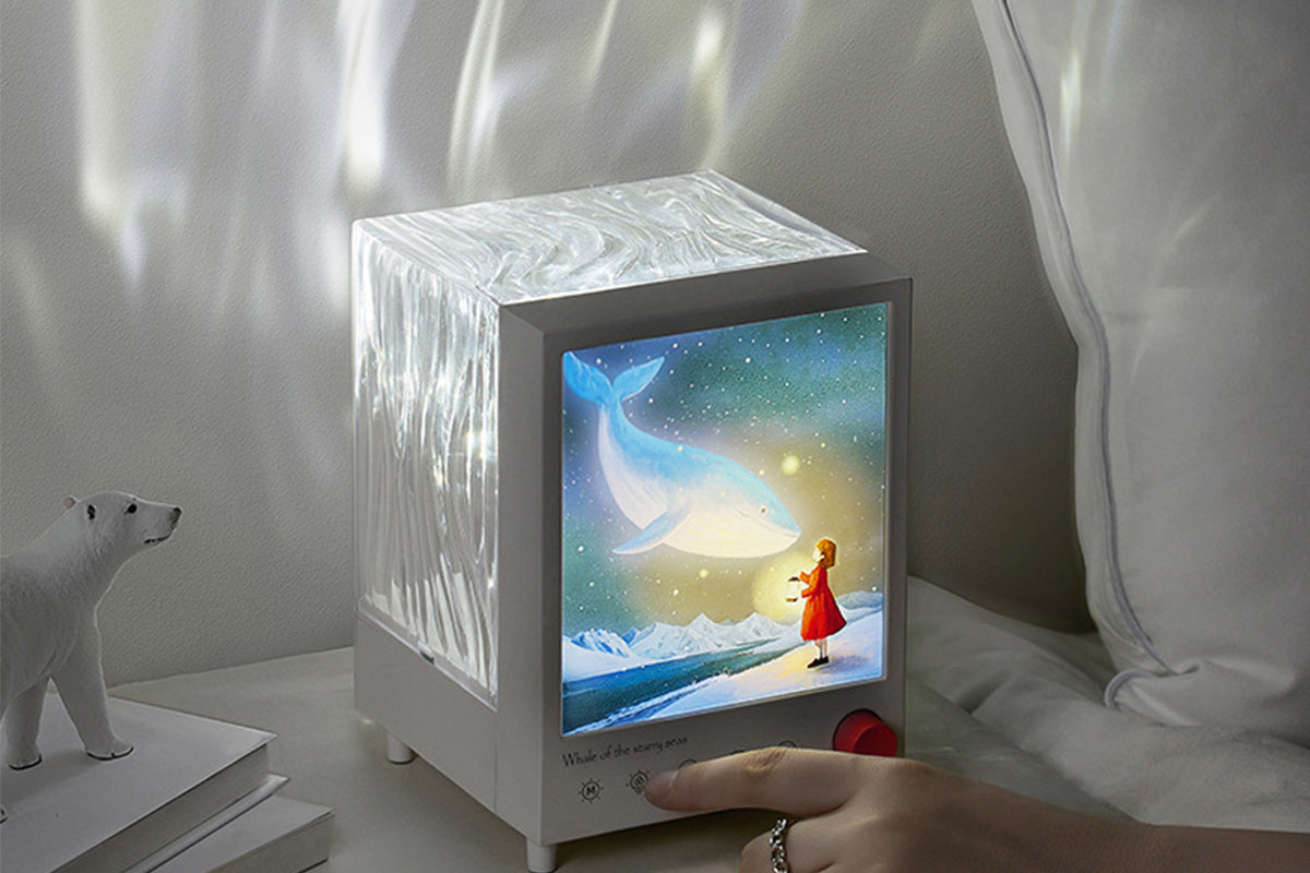 Aurora Projector Light Bluetooth Speaker White Noise Machine