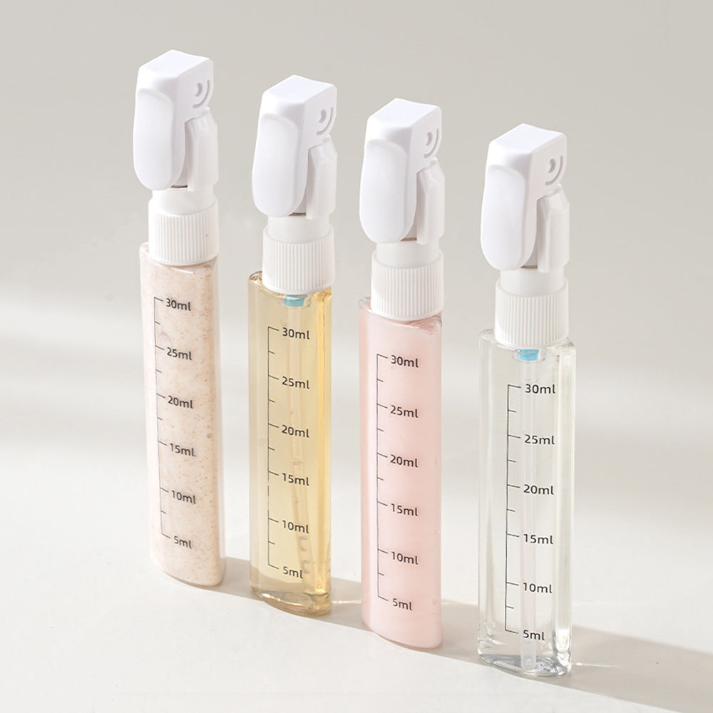 4 in 1 Leak-Proof Travel Dispenser for Shampoo Cosmetic Travel Bottle
