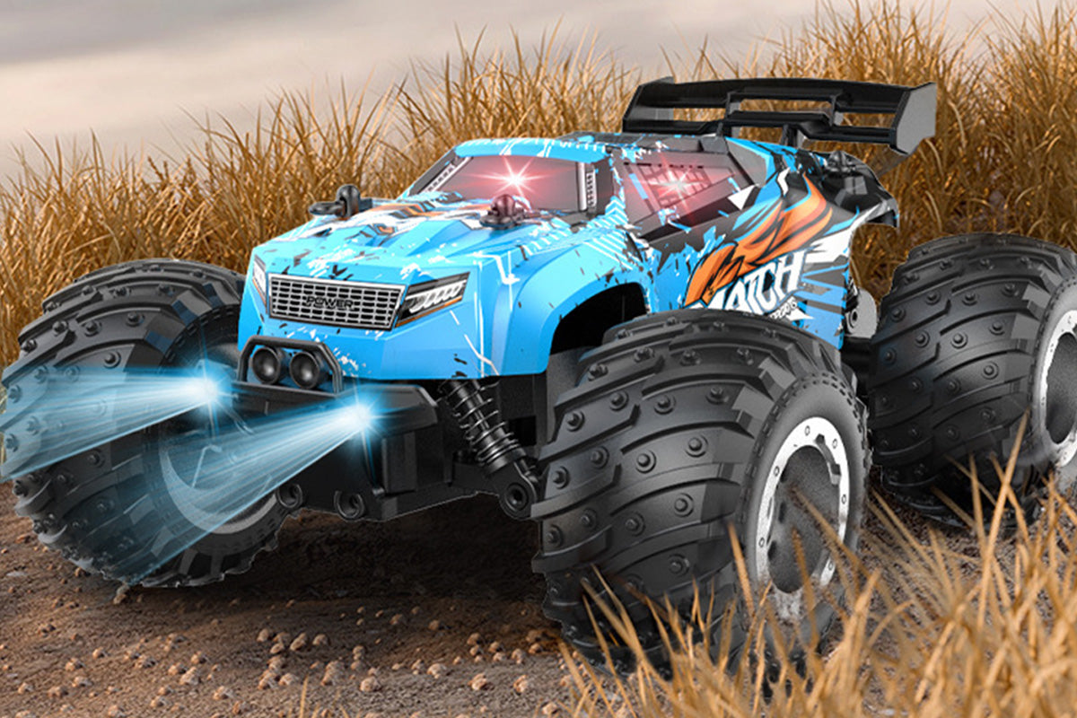 1:18 Scale Remote Control Car Toys All Terrain RC Truck With LED Light