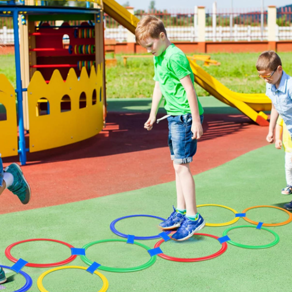Hopscotch Game Ring Set with 38CM Hoop