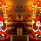 Christmas Decorations Santa Claus Parachute Lights LED Hanging Xmas Tree Decor