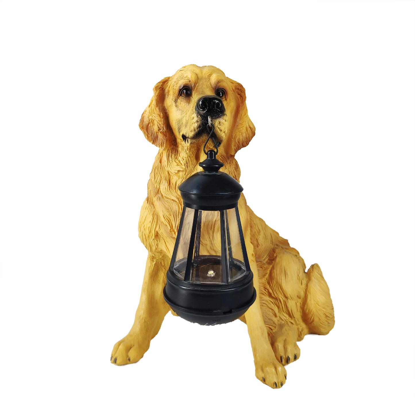 Solar Garden Lights Outdoor Dog Statue Solar Night Light