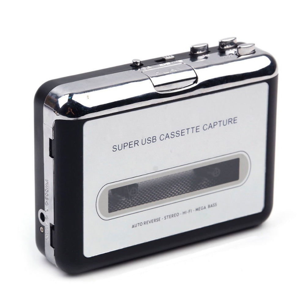 USB Cassette Tape Player Converter for MP3 Recording