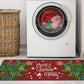 2PCS Christmas Floor Mats Set Non Slip Kitchen Rug for Bathroom Living Room Doorway