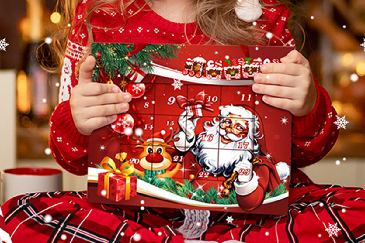 2025 Christmas Advent Calendar Bracelet Blind Box Kit DIY Charm Bracelets Gift