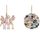 2Pcs Taylor Swift Inspired Pendant Christmas Tree Decorations