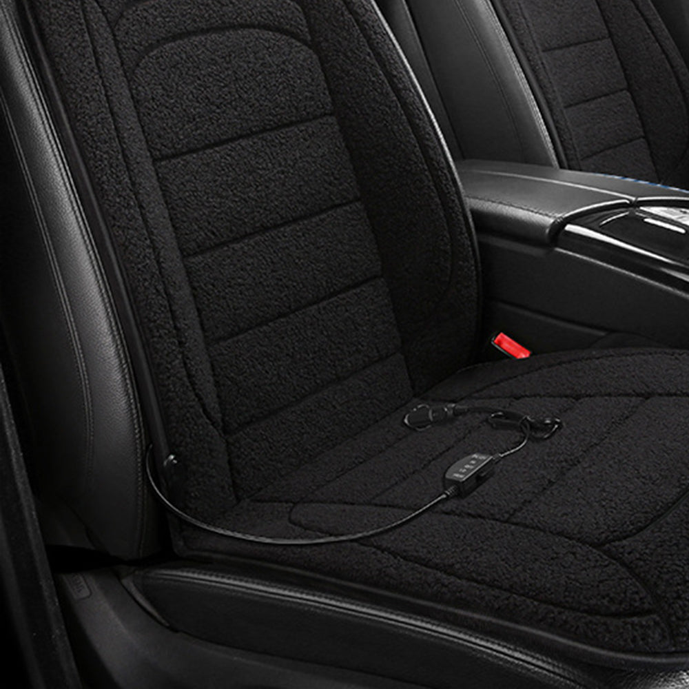 Heated Car Seat Cushion 12V with Dual Heat Control for Car