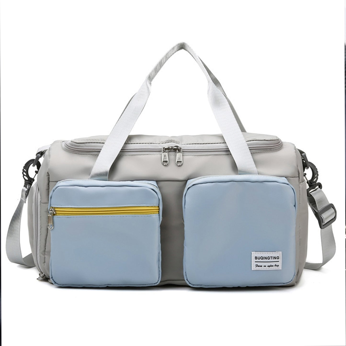 Sports Fitness Gym Bag with Shoes Compartment Duffle Bags
