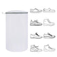 2Pcs Cylinder Honeycomb Mesh Shoe Washing Machine Bag with Zipper for Sneakers