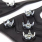 2 Pairs Ice Cleats Traction Crampons Snow Grips with 8 Spikes for Boots Shoes