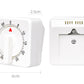 Mechanical Kitchen Timer Battery-Free Countdown Timer for Cooking Studying