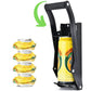 Can Crusher Wall Mounted Aluminum Can Crusher for 16oz Can Built-with Bottle Opener