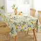 PVC Tablecloth Waterproof Oilproof with Lemon Pattern