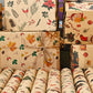 10PCS Multiple Patterns Christmas Wrapping Paper Gift Box Wrap Rolls
