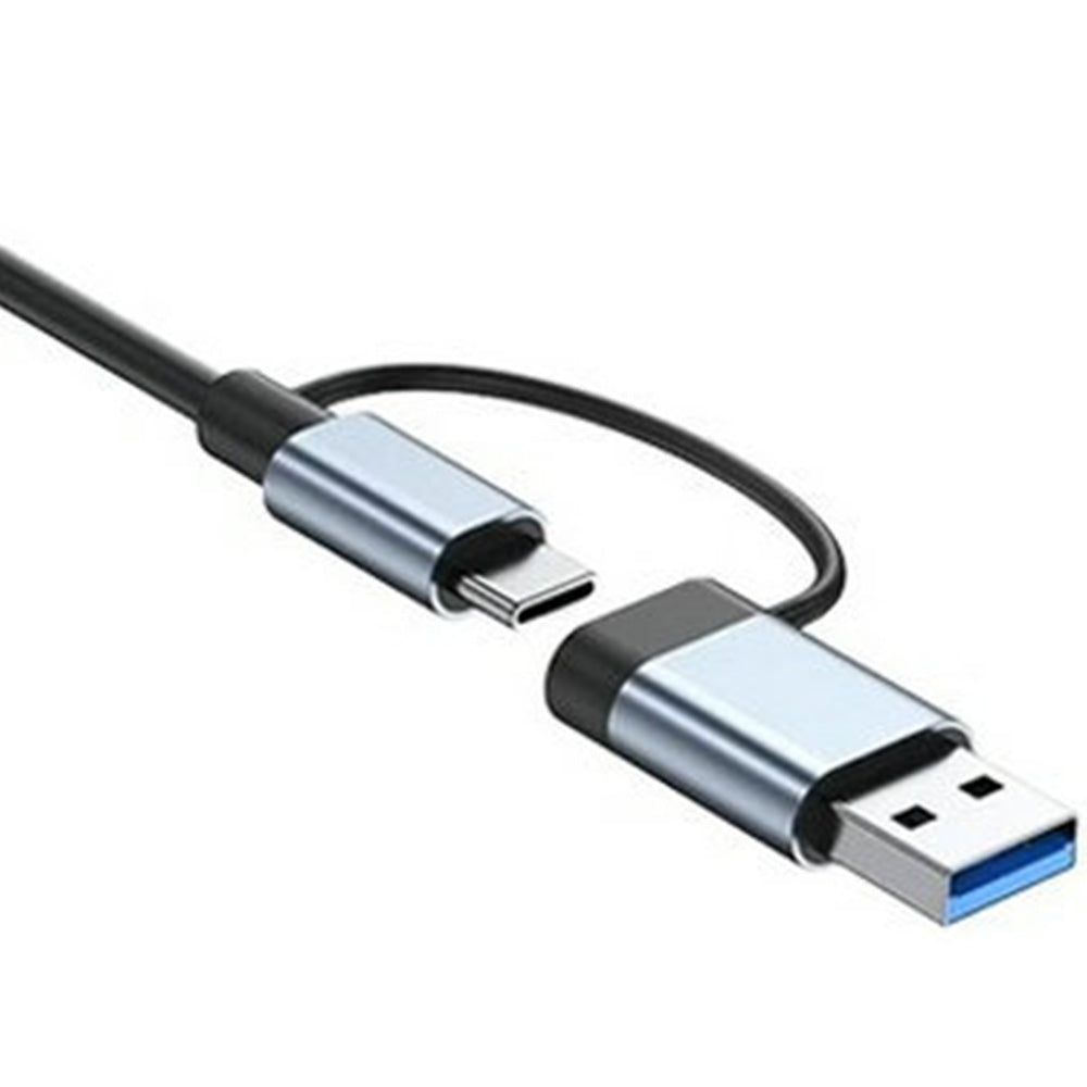 8 In 1 USB-C And USB-3.0 HUB Multiport Adapter Multifunction Splitter Docking Hub