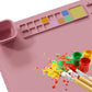Non-Stick Silicone Drawing Board Pigment Palette Silicone Painting Mat Clay Mat