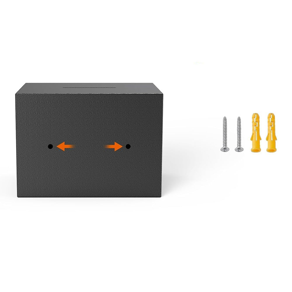 Small Safe Box with Key Lock Mini Security Safe for Money Cash Jewelry