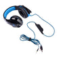 3.5mm Gaming Headset MIC LED Headphones Surround with Splitter  for PC Mac Laptop