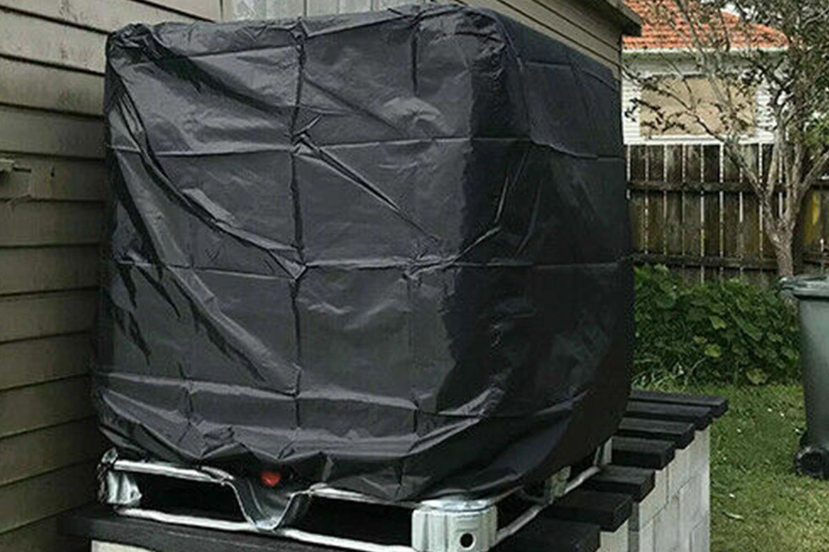 1000L IBC Tank Cover Waterproof Container Cover for IBC Rain Water Tank