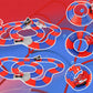 212Pcs Set Spider Toys for Boys Spider Race Track with 2 Cars Birthday Gifts