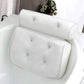 3D Mesh Bath Pillow with Suction Cups Back Neck Support for Bathtub Spa