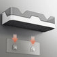 Wall Mount Kitchen Bathroom No Drilling Double Layer Shower Shelf