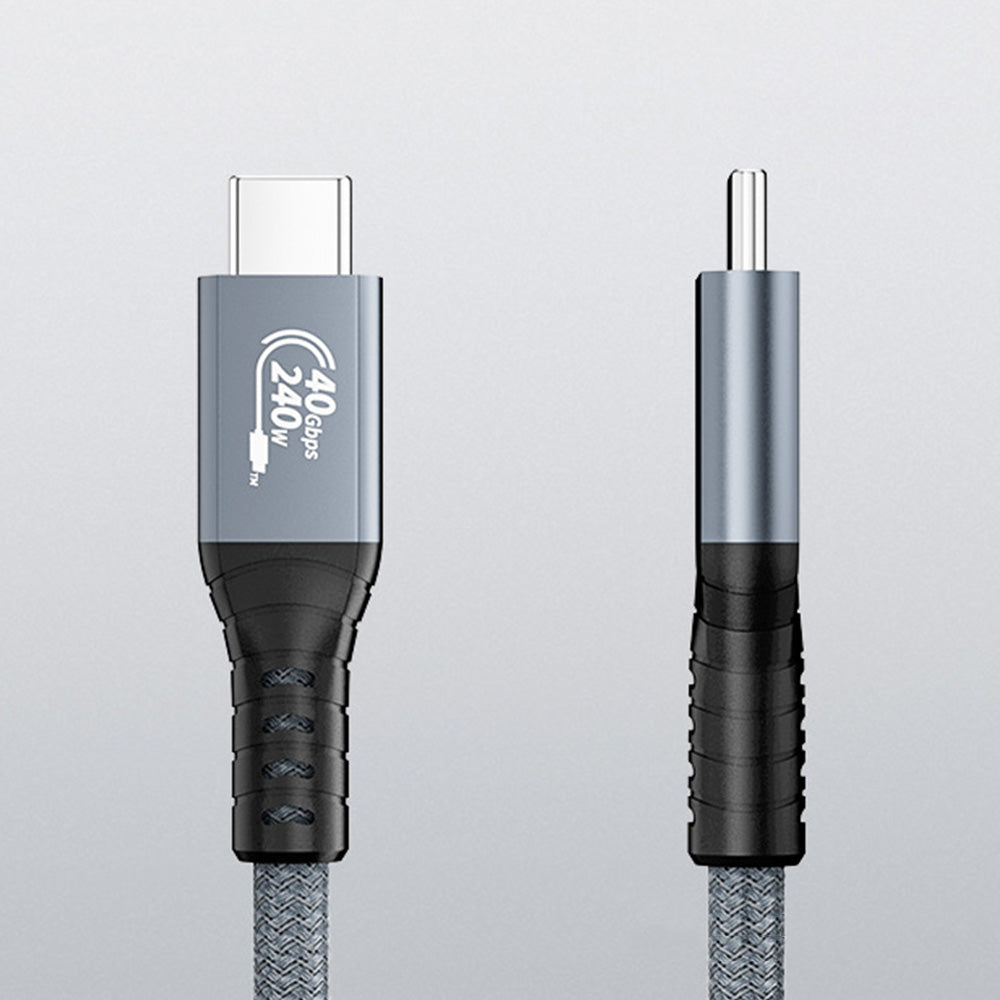 40Gbps Double Ended USB Type C Data Cable for Laptops and Smartphones