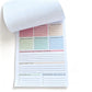 Brain Dump Notepad Planner Notebook for Students Teachers and Office Staff