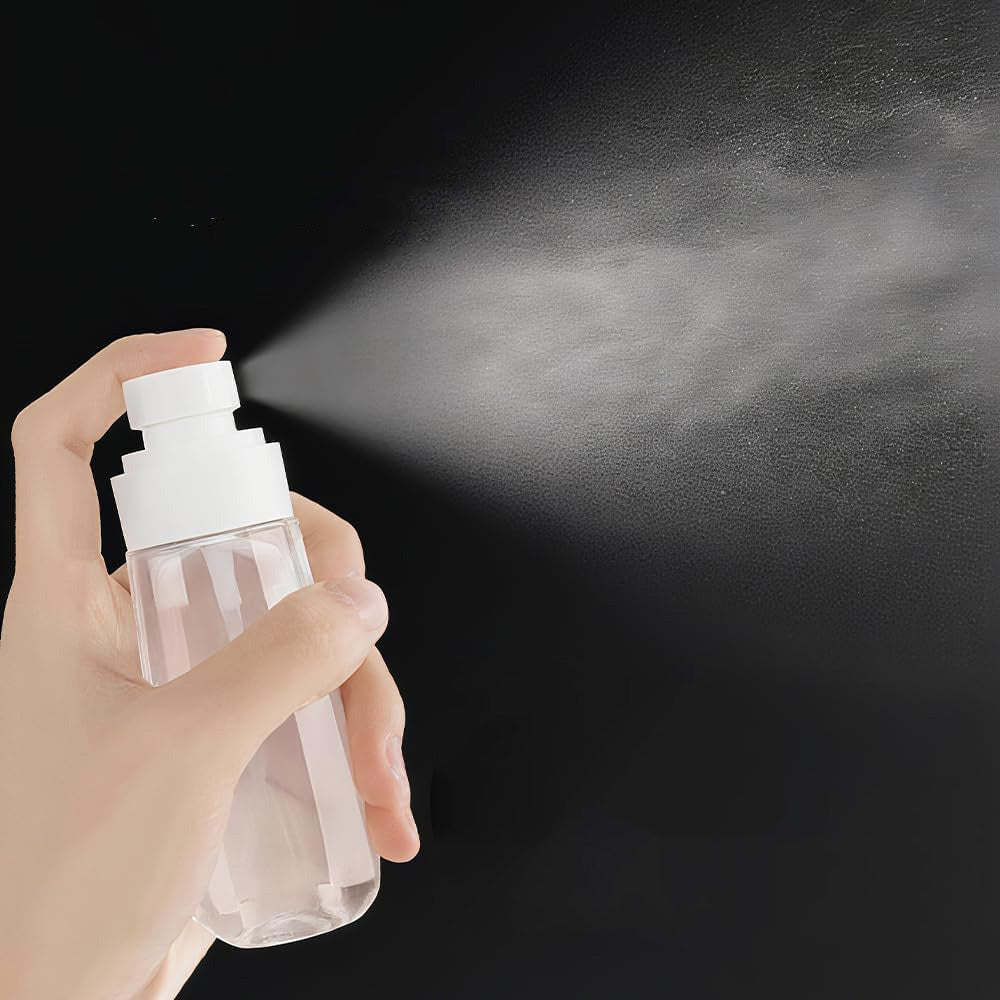 3 Pack 60ml Fine Mist Travel Spray Bottles with Leakproof Seals