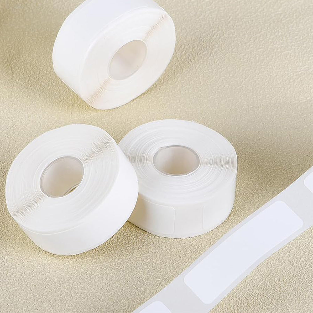 3 Rolls Label Paper for Phomemo D30 Self Adhesive Thermal Labels for Office Study Home