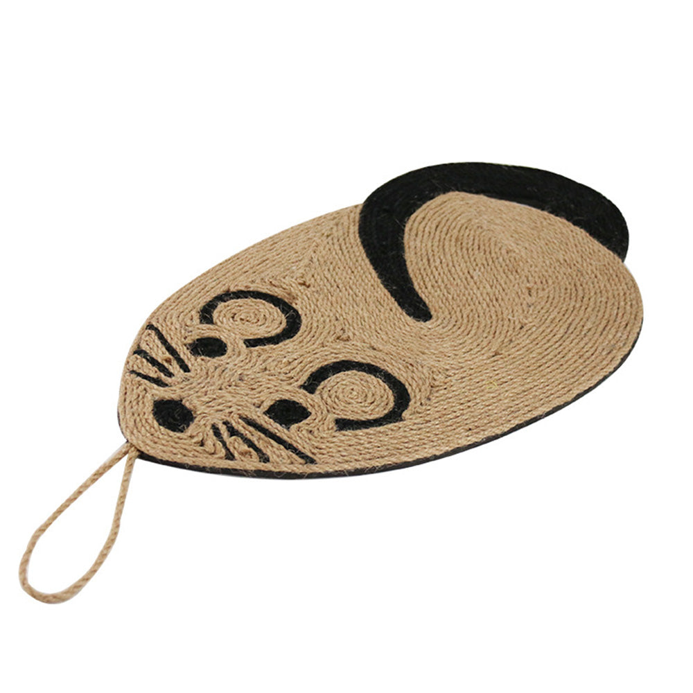Wall Cat Scratcher Mat Sisal Cat Scratching Pad for Indoor Cats Kitten