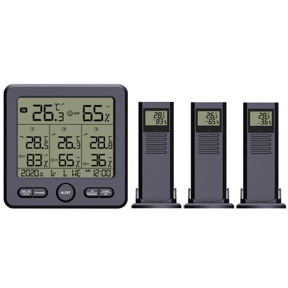Indoor Outdoor Wireless Digital Thermometer Hygrometer