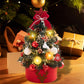 60cm Mini Desktop Christmas Tree with LED Lights Tabletop Ornament