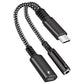 2-in-1 Type-C Audio and Charging Adapter for USB-C Devices with 30W Fast Charge