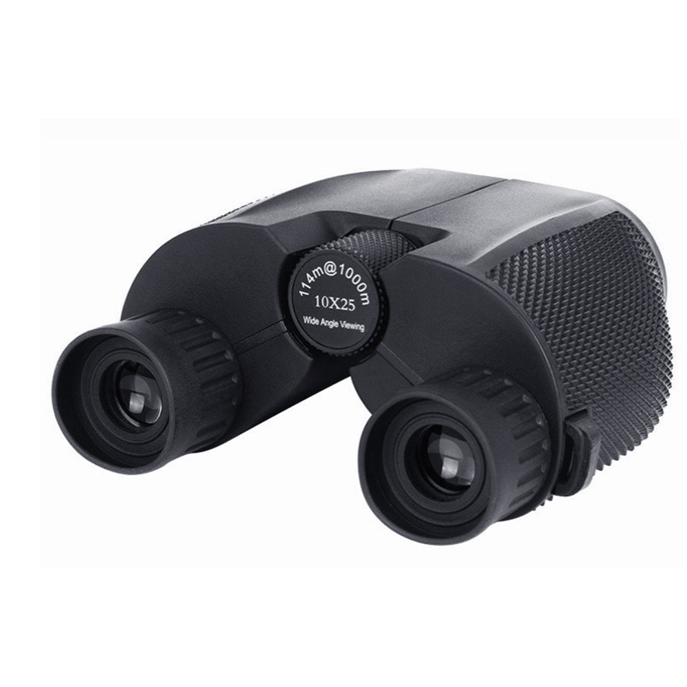 2Pcs Compact 10X25 Binoculars Night Vision Telescope for Outdoor Travel