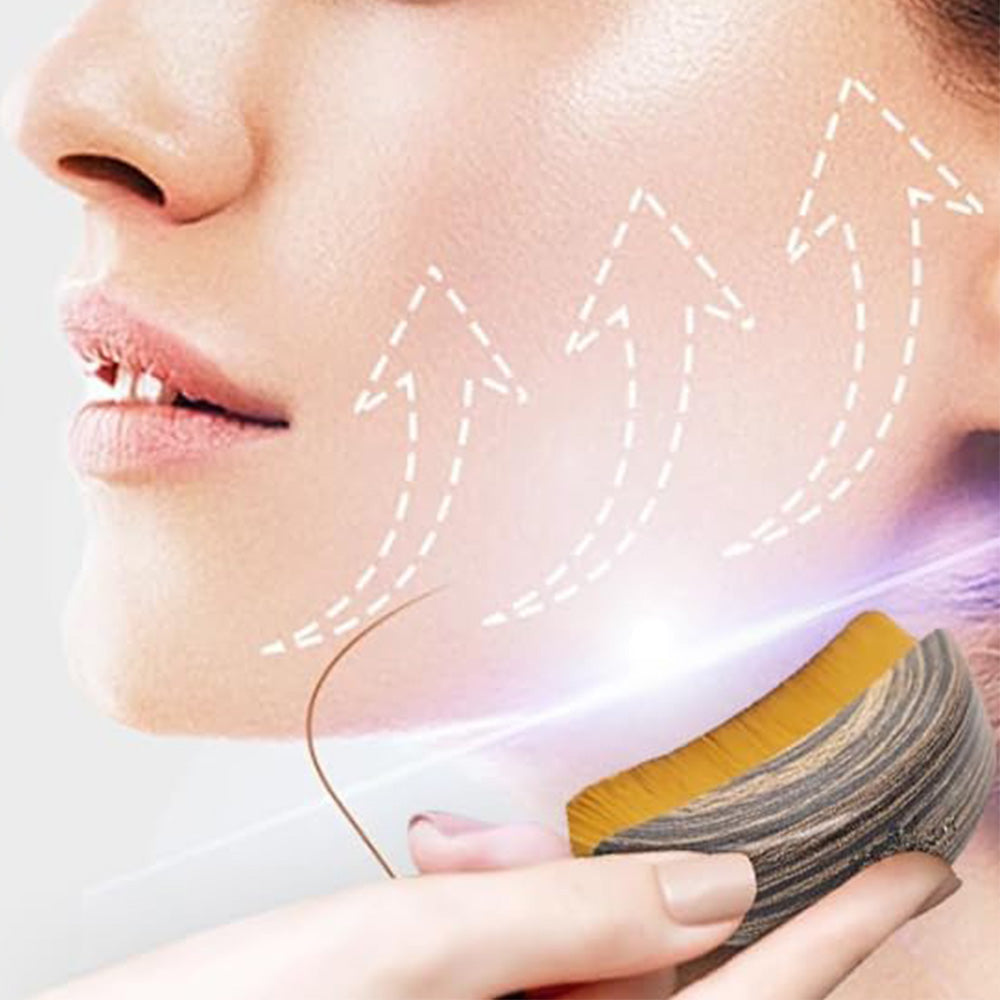 2Pcs Facial Lymphatic Massage Brush Detoxifying Skin Care Tool