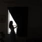 Blackout Curtains No Drill Adhesive Curtains for Bedroom Living Room Office-Black
