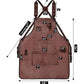 Woodworking Apron for Men Canvas Welder Aprons with Multi-Tool Pockets