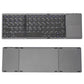Foldable Bluetooth Keyboard with Touchpad Full-Size Travel Keyboards for Windows iOS Android